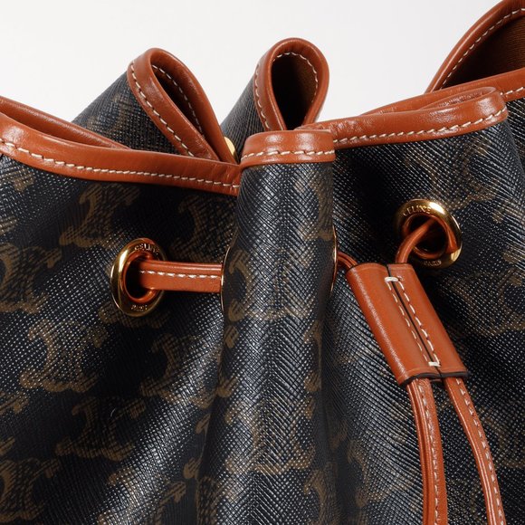 Celine Triomphe Drawstring Bucket Bag - Picture 11 of 15